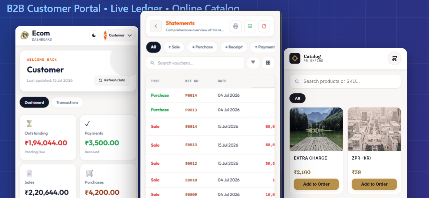 Ecom Storefront Screen